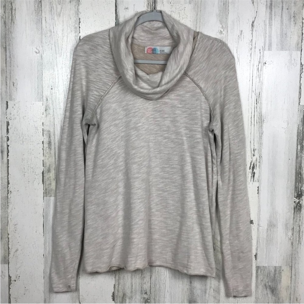 Free People Beach Cocoon cowl neck pullover tunic